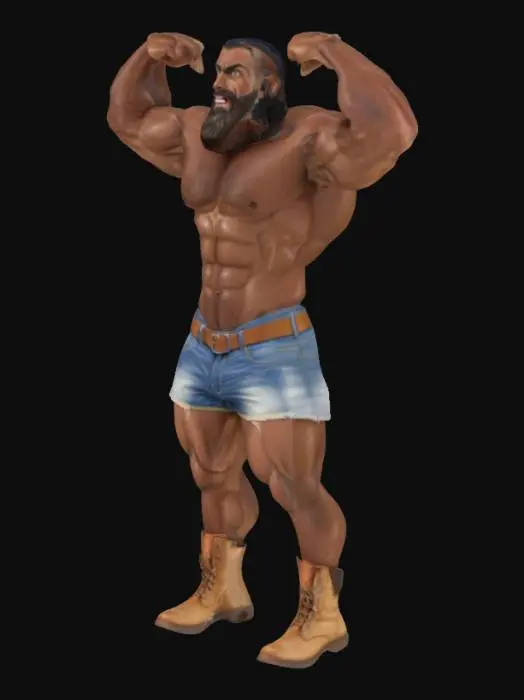 3D model for Strength in Denim