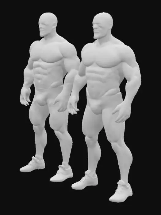 3D model for Strength and Camaraderie