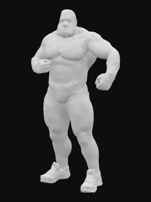 3D model for Bodybuilder Mirror Selfie - euro24
