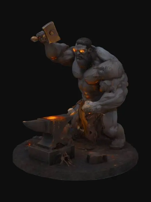 3D model for Forge Titan
