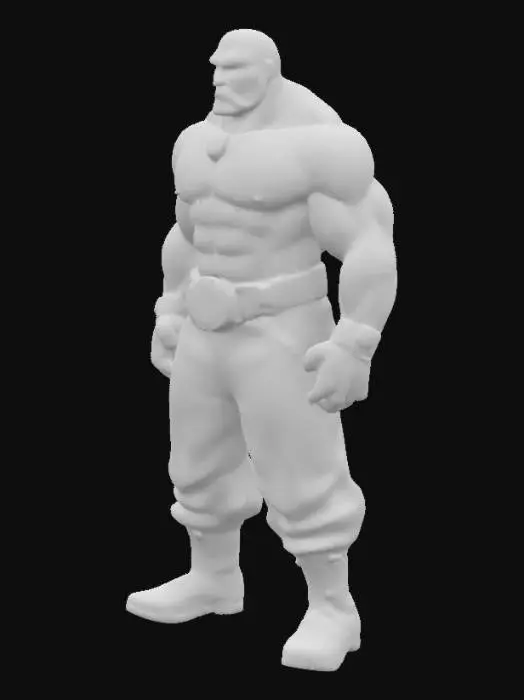 3D model for {
  "object": "Character",
  "material": "Skin, glass, metal",
  "shape_form": "Humanoid, muscular, imposing stance",
  "color_scheme": {
    "primary": "Red",
    "secondary": "Silver",
    "tertiary": "transparent"
  },
  "texture_details": {
    "skin": "Slightly aged, detailed musculature",
    "fabric": "Smooth, reflective, with subtle wrinkles and creases",
    "metal": "Polished gold with slight weathering"
  },
  "style": "Realistic, Comic-style, PBR",
  "environment": "Stormy, with a dark and ominous sky, crackling lightning",
  "reference_models": ["Shazam from Kingdom Come by Alex Ross", "DC Comics character references"]
}
