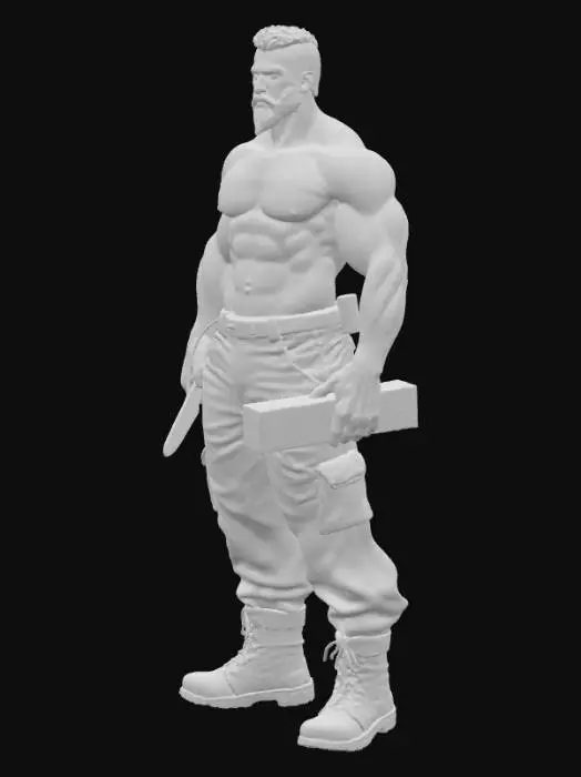 3D model for Bricklayer's Strength
