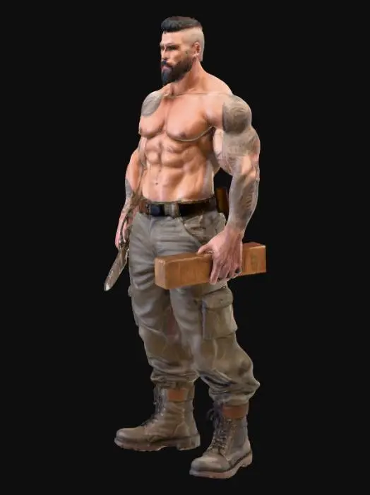 3D model for Bricklayer's Strength