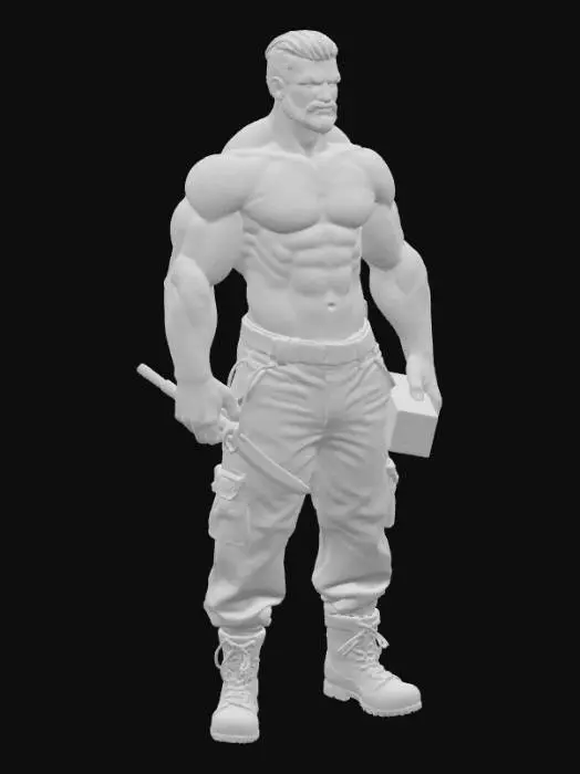 3D model for Bricklayer's Strength