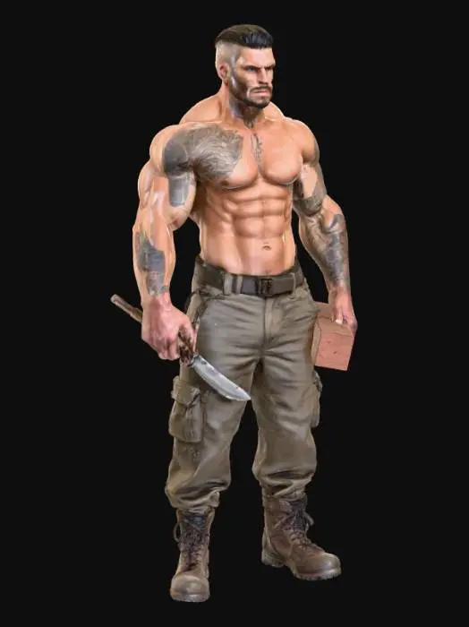 3D model for Bricklayer's Strength