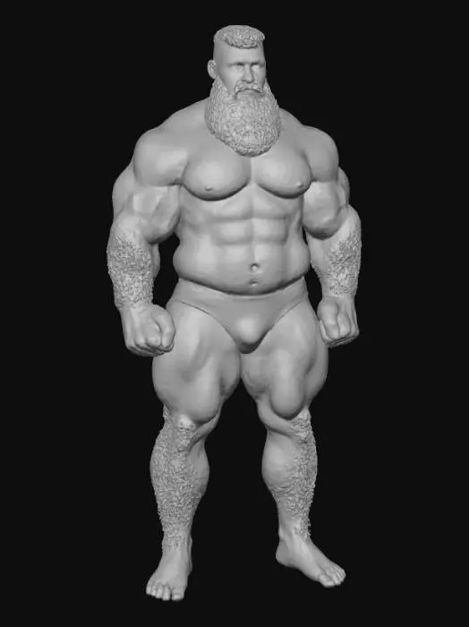 3D model for Titan Strength, #villain#