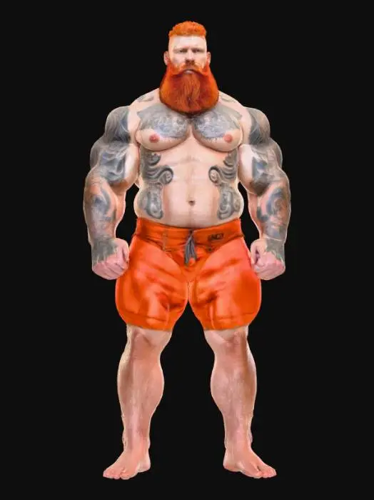 3D model for Titan Strength, #villain#