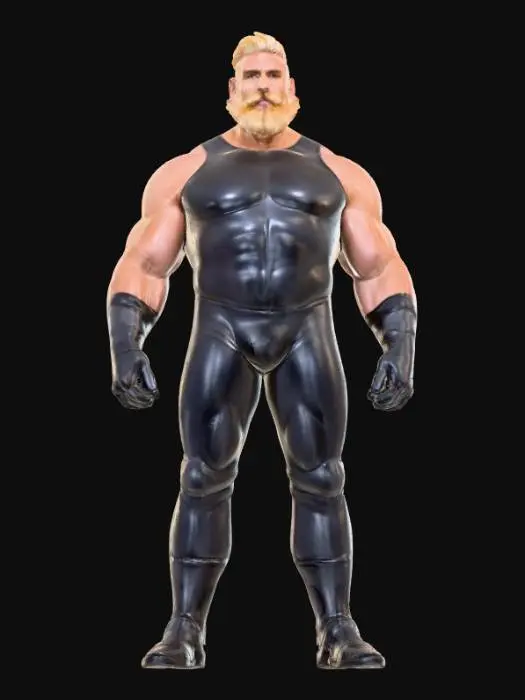 3D model for The Guardian Titan in Rubber