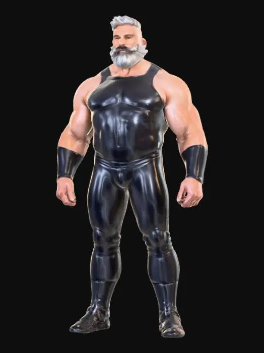 3D model for The Guardian Titan in Rubber