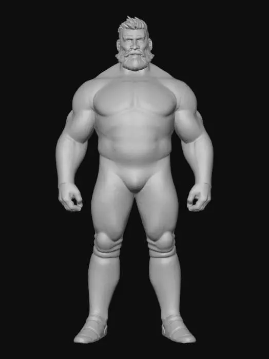 3D model for The Guardian Titan in Rubber
