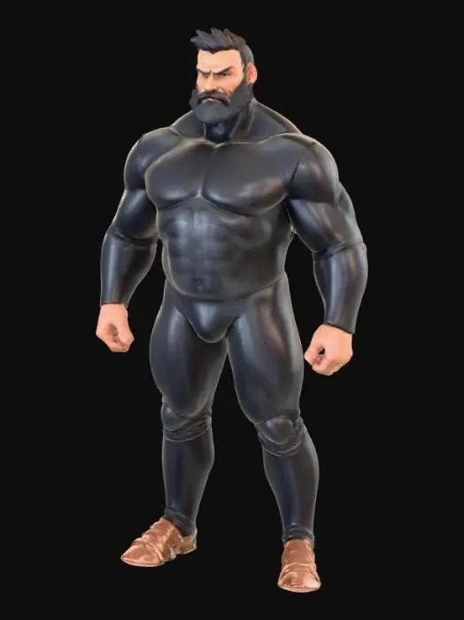 3D model for The Guardian Titan in Rubber