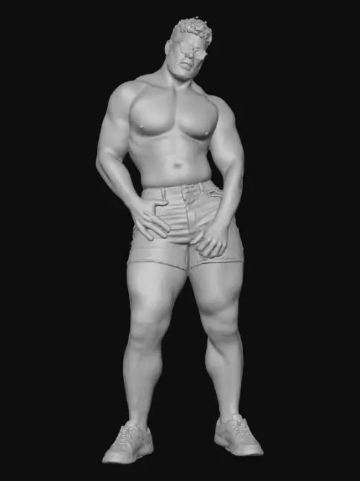 3D model for Tattooed Confidence