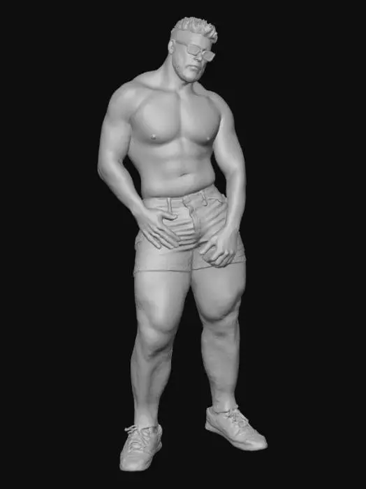 3D model for Tattooed Confidence