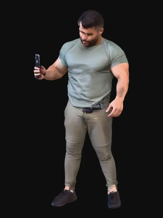 3D model for Gym Progress Snapshot