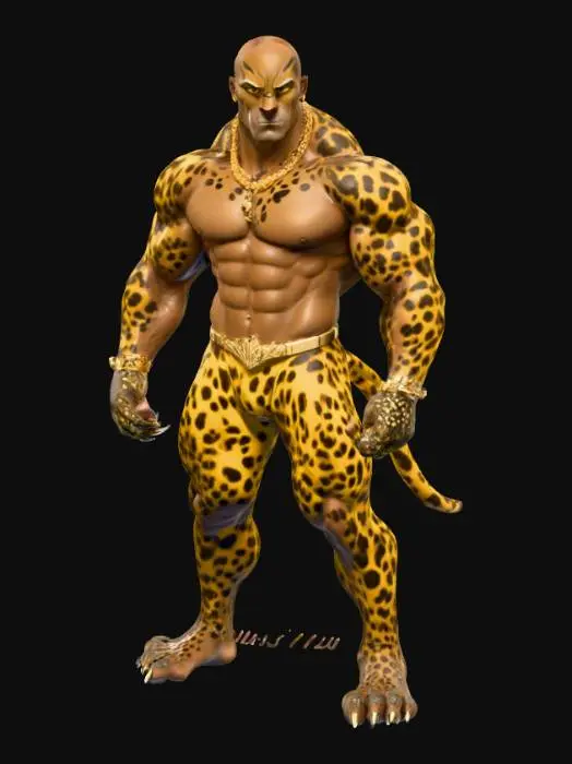 3D model for Leopard Warrior Elite