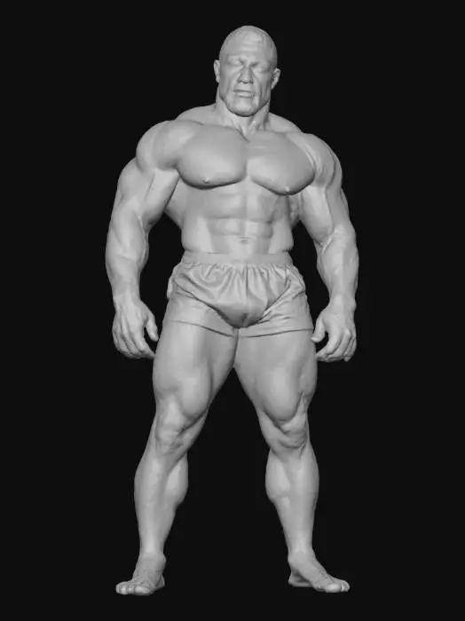 3D model for Strength in the Rain