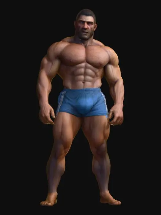 3D model for Strength in the Rain