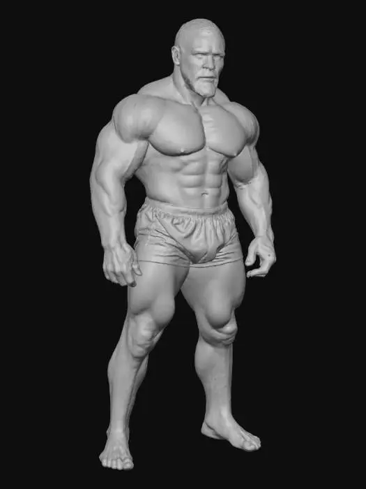 3D model for Strength in the Rain