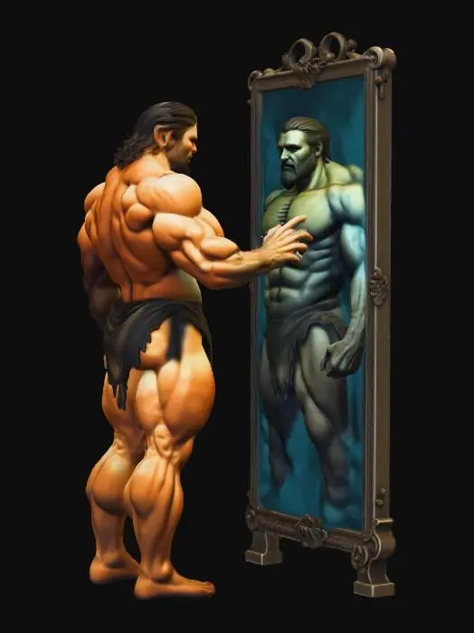 3D model for Dual Reflections, #Halloween2025#