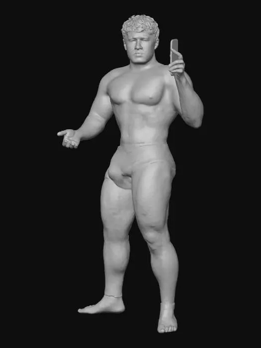 3D model for Mirror Selfie Moment