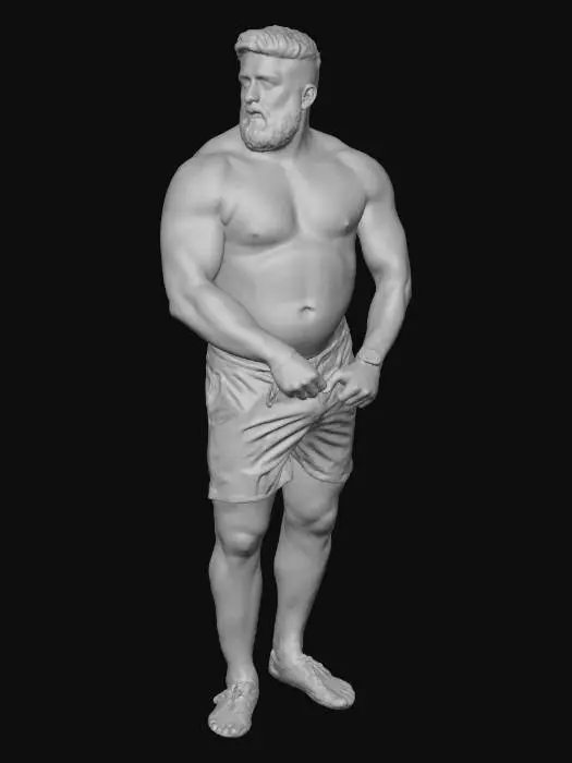 3D model for Poolside Contemplation