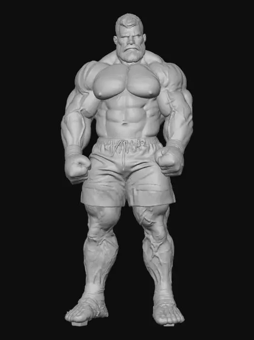 3D model for Boxing Titan