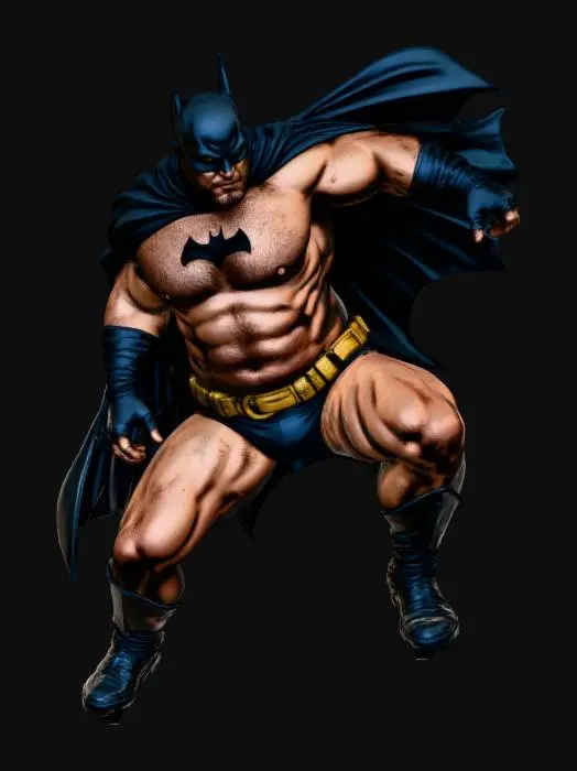 3D model for Batman Unleashed