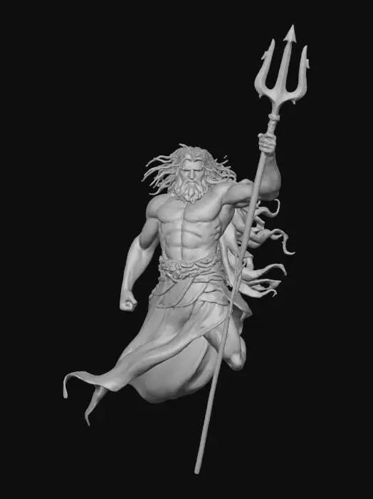 3D model for Poseidon Unleashed