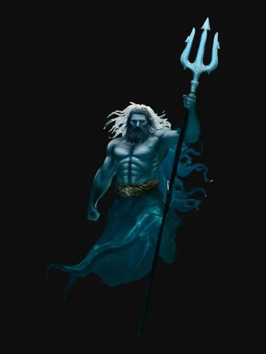 3D model for Poseidon Unleashed
