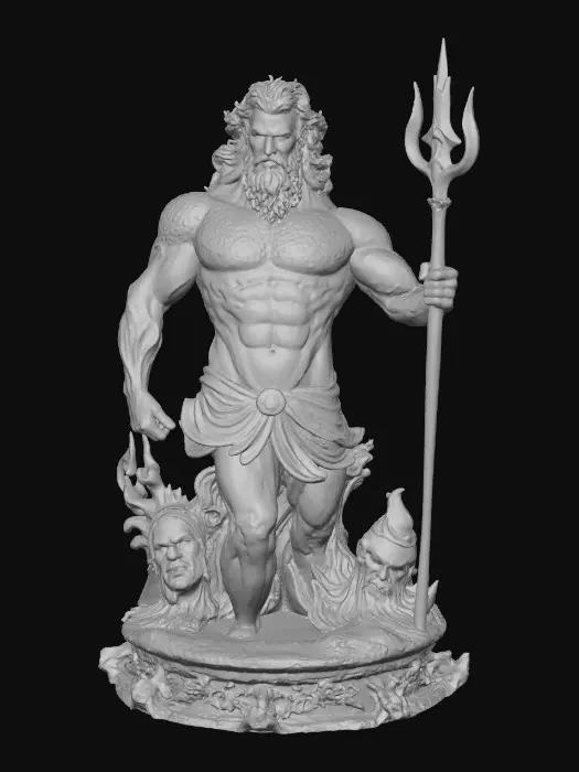 3D model for Poseidon's Power