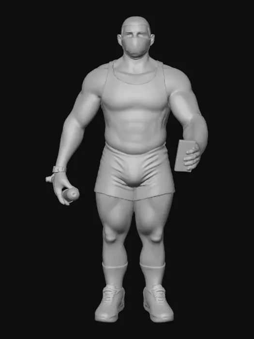 3D model for Athletic Reflections