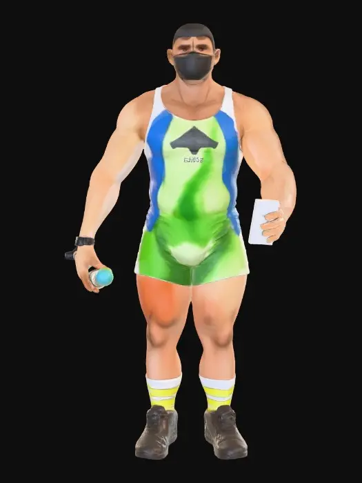 3D model for Athletic Reflections