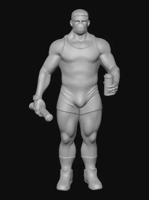 3D model for Athletic Reflections