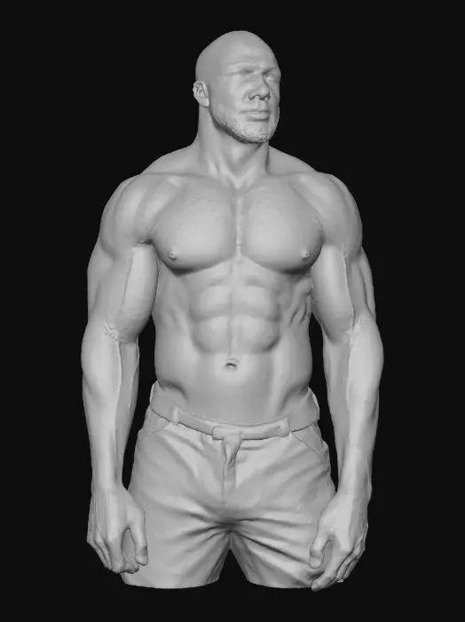 3D model for Strength in Watercolors