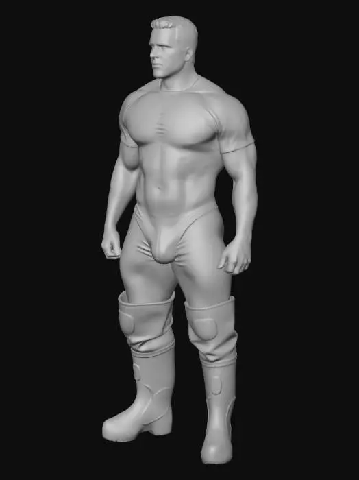 3D model for Rubber Suit Style