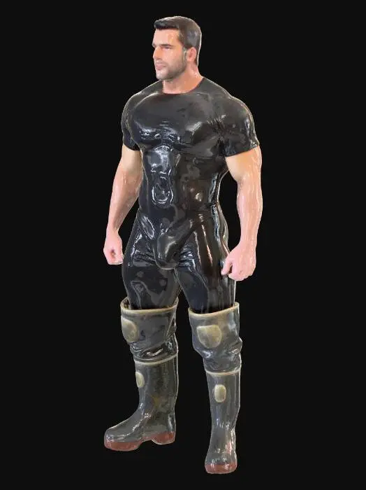 3D model for Rubber Suit Style