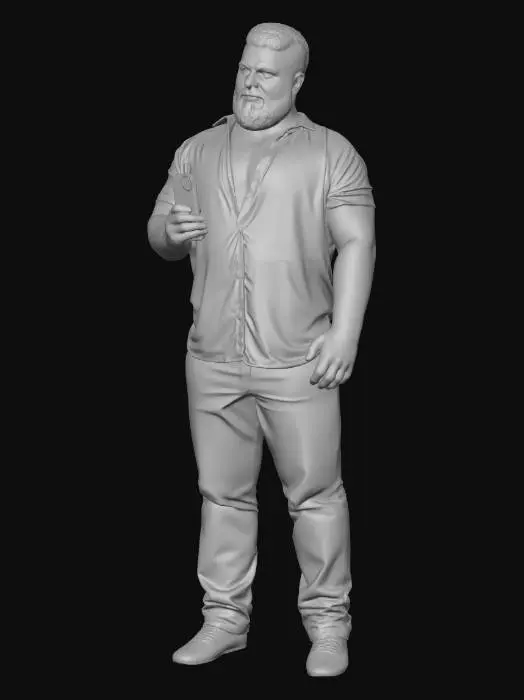 3D model for Mirror Reflection Selfie