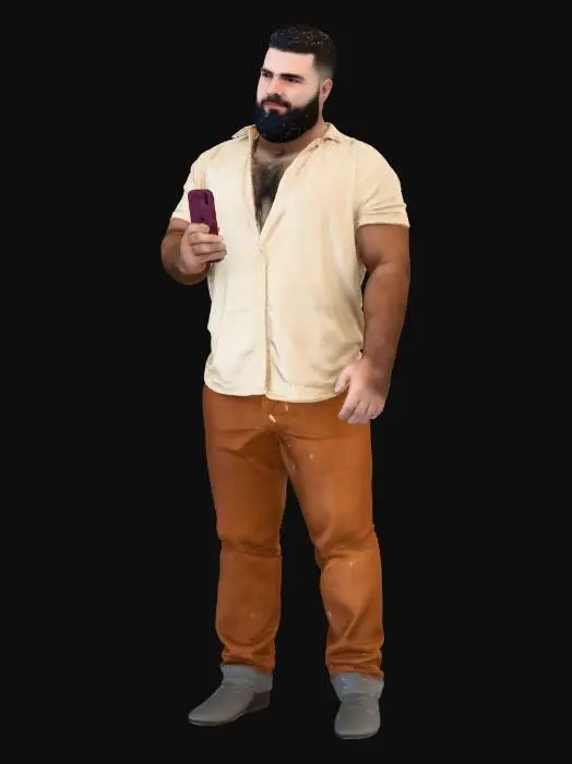 3D model for Mirror Reflection Selfie