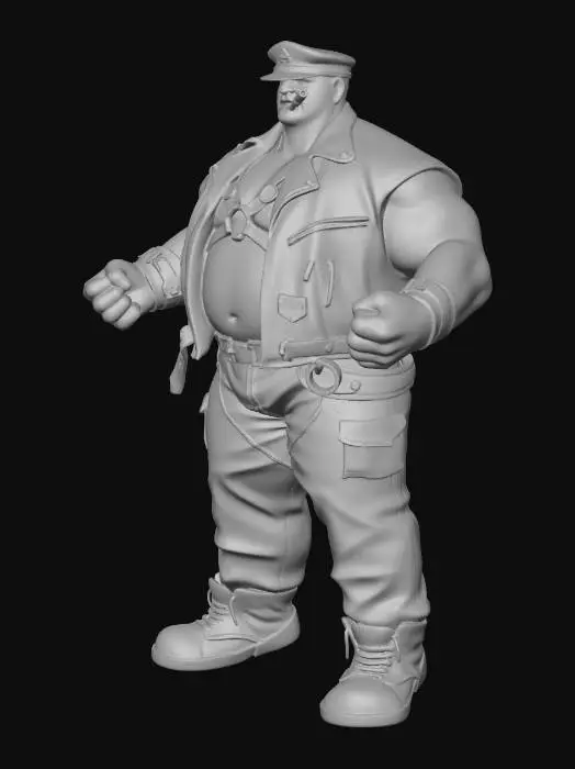 3D model for Enforcer Stance