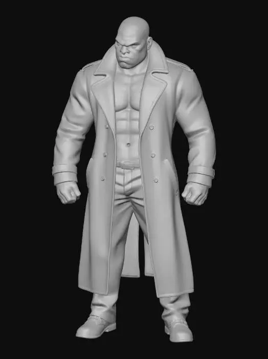 3D model for Neon Vigilante