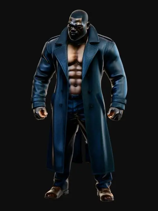 3D model for Neon Vigilante