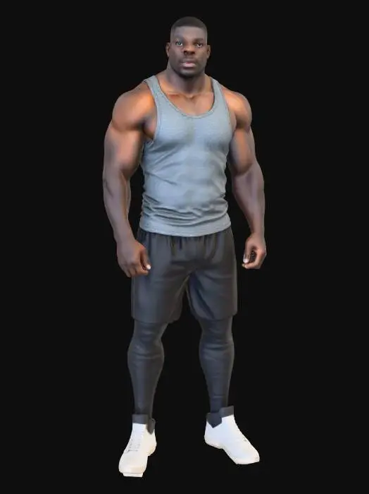 3D model for streetfighter