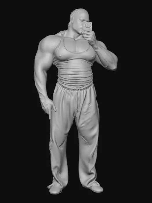 3D model for Strength in the Mirror