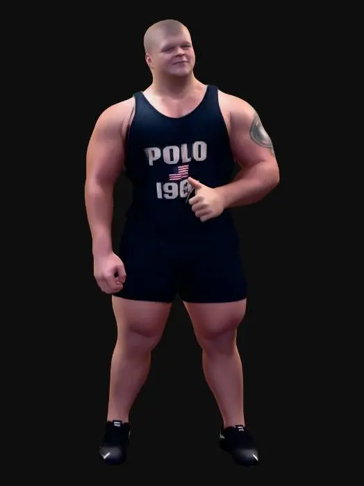 3D model for Polo Power Pose