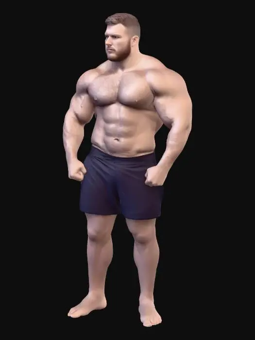 3D model for Colossal Physique