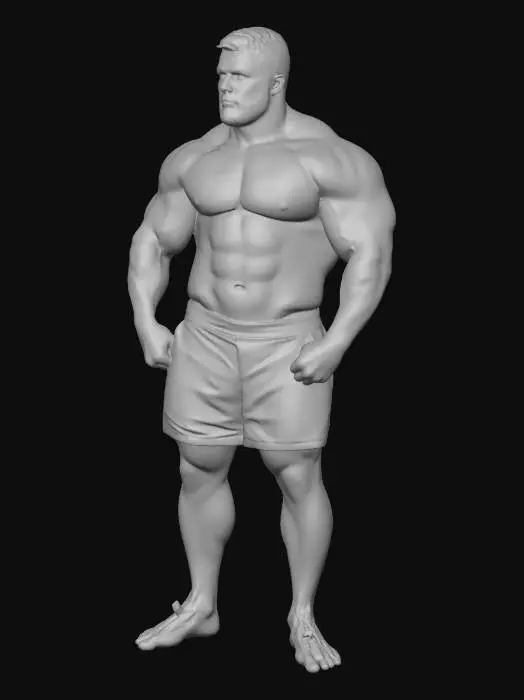 3D model for Colossal Physique