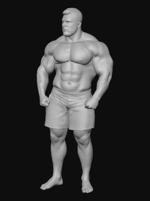 3D model for Colossal Physique