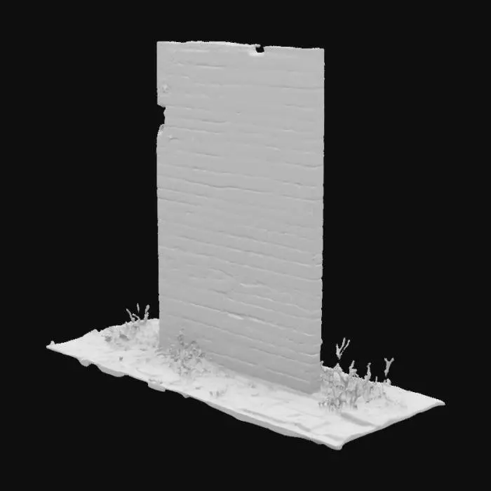 3D model for a brick wall
