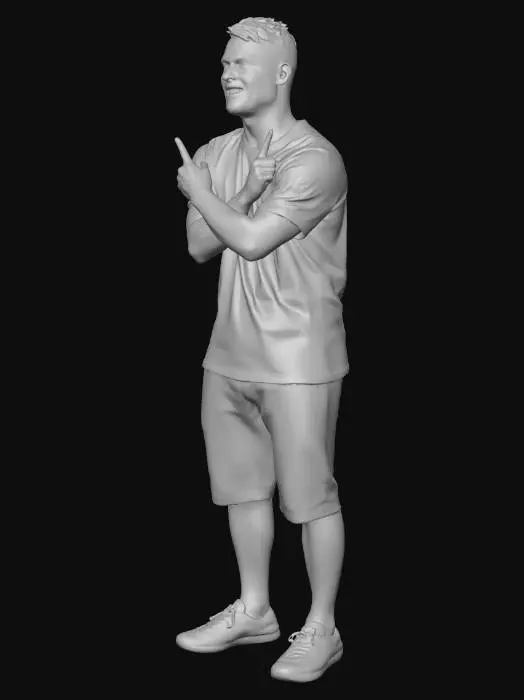 3D model for Lautaro Martinez Crossed Arms Portrait