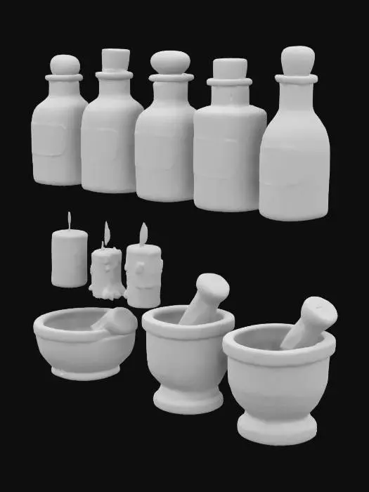 3D model for Apothecary Essentials